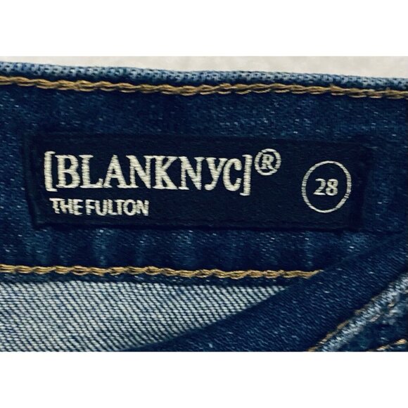 BlankNYC Shorts Womens 28 The Fulton Roll Up Distressed Ripped Boho Festival - Picture 4 of 6